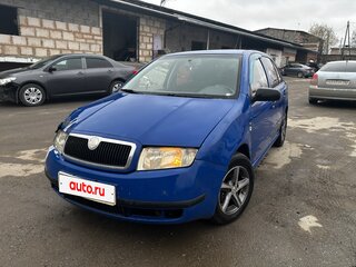 2001 Skoda Fabia I, синий, 100000 рублей, вид 1