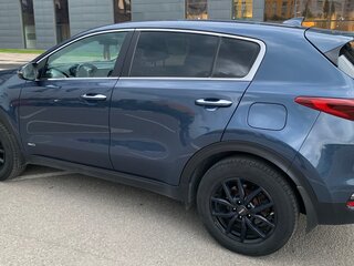 2021 Kia Sportage IV Рестайлинг, синий, 1700000 рублей, вид 5