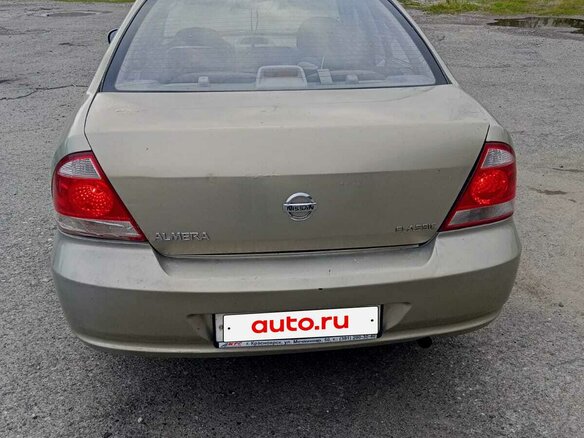 2006 Nissan Almera Classic I, бежевый - вид 3