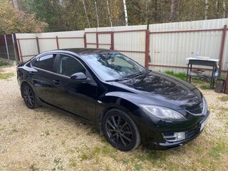 2008 Mazda 6 II (GH), чёрный, 750000 рублей, вид 1
