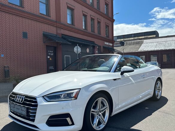 2018 Audi A5 II (F5), белый, 2000000 рублей