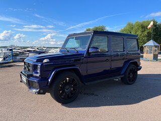 2014 Mercedes-Benz G-Класс AMG 63 AMG I (W463) Рестайлинг 2, синий, 4300000 рублей, вид 4