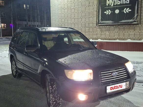 2007 Subaru Forester II Рестайлинг, серый, 580000 рублей - вид 7