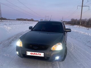 2014 Lada (ВАЗ) Priora I Рестайлинг, серебристый, 420000 рублей, вид 2