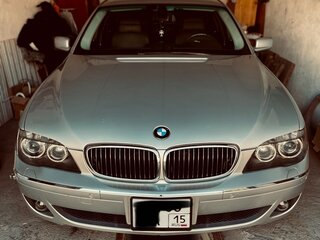 2008 BMW 7 серии 740i IV (E65/E66) Рестайлинг, серебристый, 2550000 рублей, вид 1