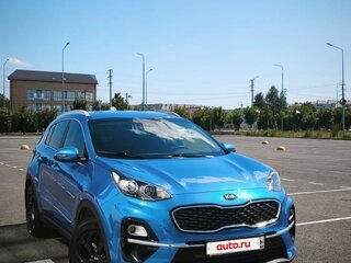 2019 Kia Sportage IV Рестайлинг, синий, 2320000 рублей, вид 3