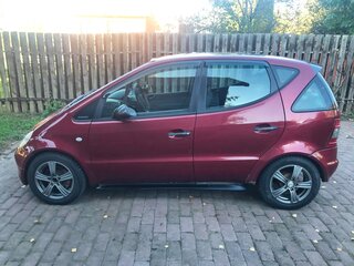 2000 Mercedes-Benz A-Класс 160 I (W168), пурпурный, 210000 рублей, вид 3