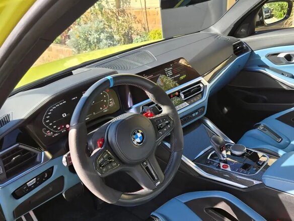 2021 BMW M3 Competition Package VI (G80), зелёный, 9500000 рублей - вид 4