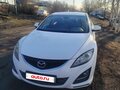 2010 Mazda 6 II (GH) Рестайлинг, белый, 990000 рублей - вид 1