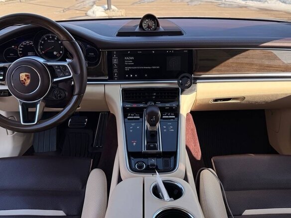 2018 Porsche Panamera Turbo II, фиолетовый, 7659000 рублей - вид 13