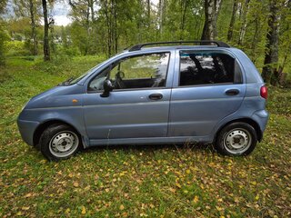 2007 Daewoo Matiz I Рестайлинг, синий, 170000 рублей, вид 4