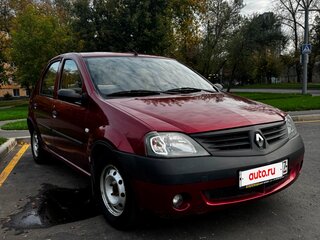 2008 Renault Logan I, красный, 430000 рублей, вид 4