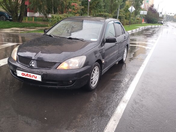 2006 Mitsubishi Lancer IX Рестайлинг, чёрный, 350000 рублей