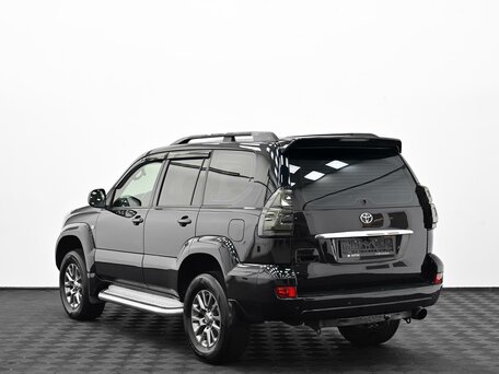 2007 Toyota Land Cruiser Prado 120 Series Рестайлинг, чёрный, 1699000 рублей, вид 4