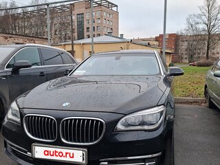 2015 BMW 7 серии Long 750Li V (F01/F02/F04) Рестайлинг, чёрный, 1650000 рублей, вид 4