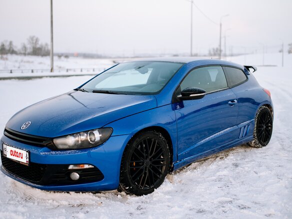 2010 Volkswagen Scirocco III, синий, 1440000 рублей