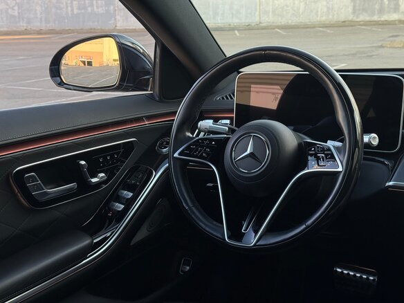 2021 Mercedes-Benz S-Класс 500 Long 4MATIC VII (W223), чёрный, 9200000 рублей - вид 6