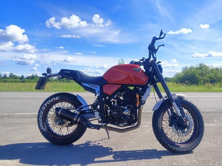 2024 Fuego Scrambler 3.0, красный, 220000 рублей, вид 3
