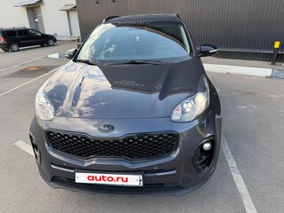 2017 Kia Sportage IV, серый, 2100000 рублей, вид 4