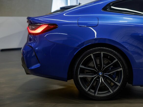 2021 BMW 4 серии 420d xDrive G22, G23, G26, синий - вид 12