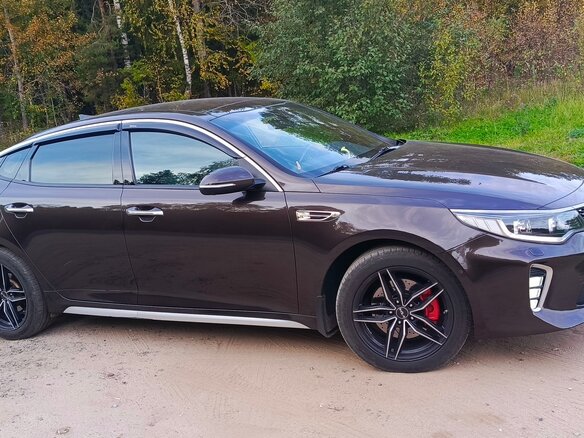 2017 Kia Optima IV, коричневый - вид 16