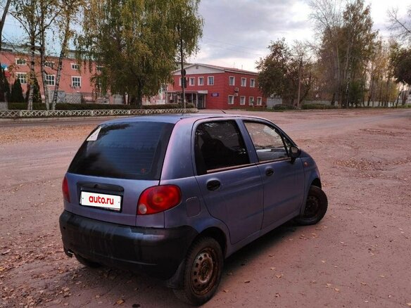 2007 Daewoo Matiz I Рестайлинг, голубой, 95000 рублей - вид 2