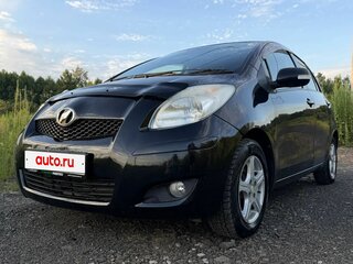 2009 Toyota Vitz II (XP90), чёрный, 530000 рублей, вид 1