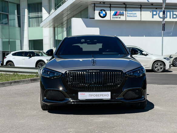 2024 Mercedes-Benz Maybach S-Класс 580 II (Z223), чёрный - вид 1