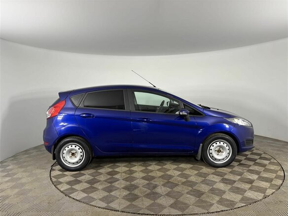 2015 Ford Fiesta Mk6 Рестайлинг, синий, 669000 рублей - вид 3