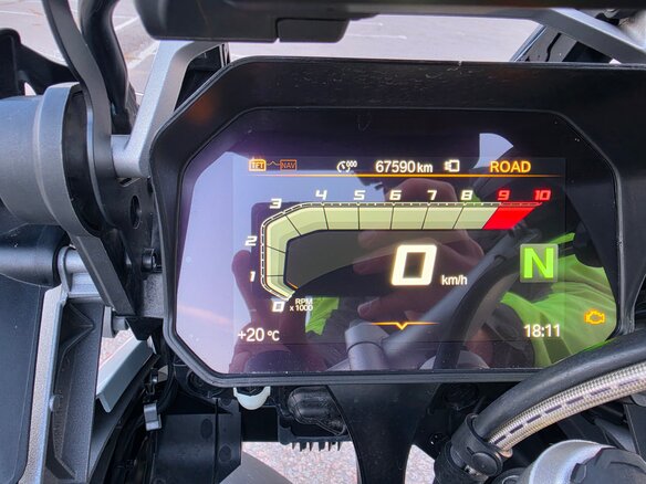 2019 BMW R 1250 GS Adventure, серый - вид 28