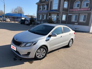 2012 Kia Rio III, серебристый, 680000 рублей, вид 4