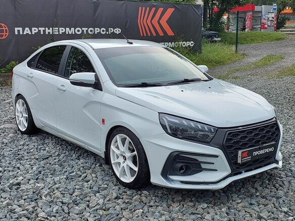2020 Lada (ВАЗ) Vesta I, белый - вид 2