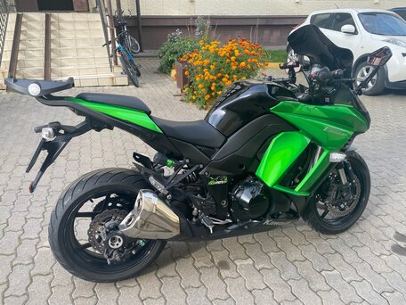 2014 Kawasaki Z 1000SX, зелёный, 700000 рублей, вид 2