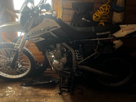 2018 Kawasaki KLX 250, белый, 550000 рублей, вид 3