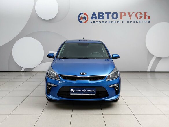 2018 Kia Rio IV, синий, 1325000 рублей - вид 3