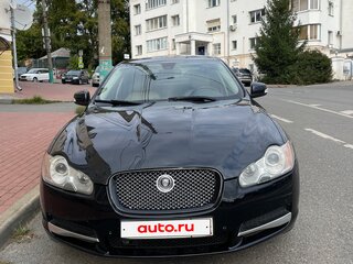 2008 Jaguar XF I, чёрный, 895000 рублей, вид 2