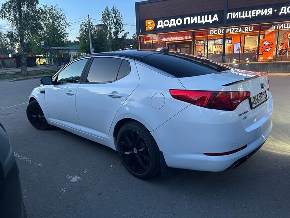 2013 Kia Optima III, белый, 900000 рублей - вид 5