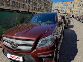2012 Mercedes-Benz GL-Класс 500 II (X166), красный, 2100000 рублей, вид 1
