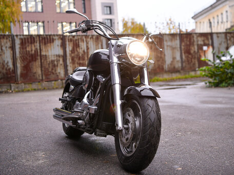 2005 Kawasaki VN2000 Vulcan, чёрный, 750000 рублей, вид 3