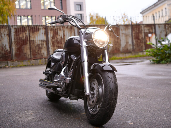2005 Kawasaki VN2000 Vulcan, чёрный, 750000 рублей - вид 2