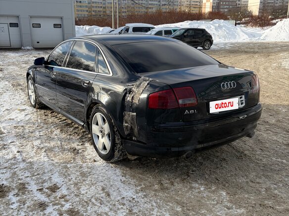 2004 Audi A8 Long II (D3), чёрный - вид 5