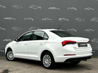 2021 Skoda Rapid II, белый, 1598500 рублей, вид 4
