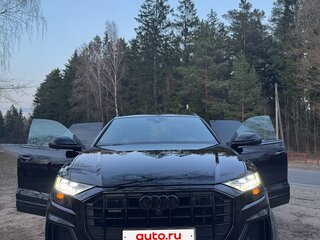 2021 Audi Q8 55 TFSI I (4M), чёрный, 4999999 рублей, вид 3