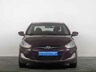 2011 Hyundai Solaris I, фиолетовый, 779000 рублей, вид 3