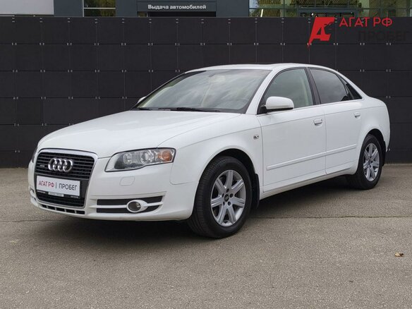 2007 Audi A4 III (B7), белый, 1425000 рублей