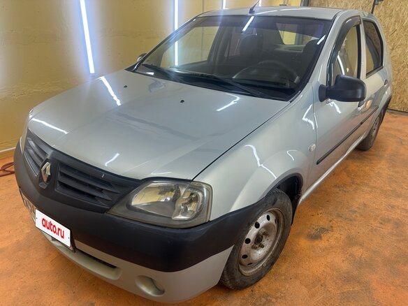2008 Renault Logan I, зелёный, 289000 рублей - вид 11
