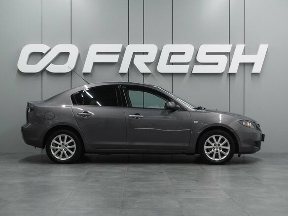 2008 Mazda 3 5-speed I (BK) Рестайлинг, серый, 699000 рублей - вид 4