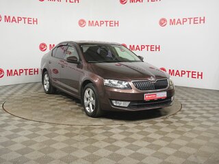 2014 Skoda Octavia III (A7), коричневый, 1198000 рублей, вид 3
