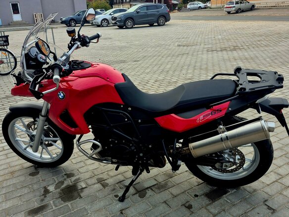 2009 BMW F 650 GS, красный, 685000 рублей - вид 1