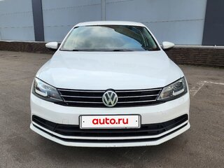 2015 Volkswagen Jetta VI Рестайлинг, белый, 790000 рублей, вид 2